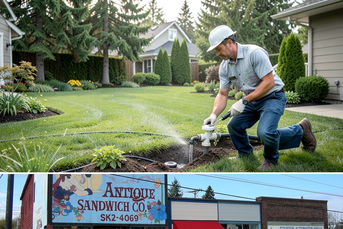 Flagstone Installation in Ruston, Pierce County, WA - Best installed spring through fall when dry-set joints can settle, though sheltered paths can be built during drier winter breaks.