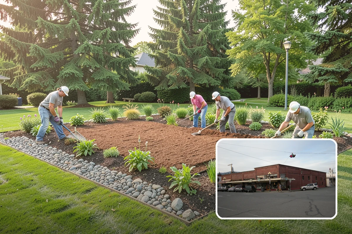 Flagstone Installation in Sedro-Woolley, Skagit County, WA - Natural, non-uniform look that suits garden settings