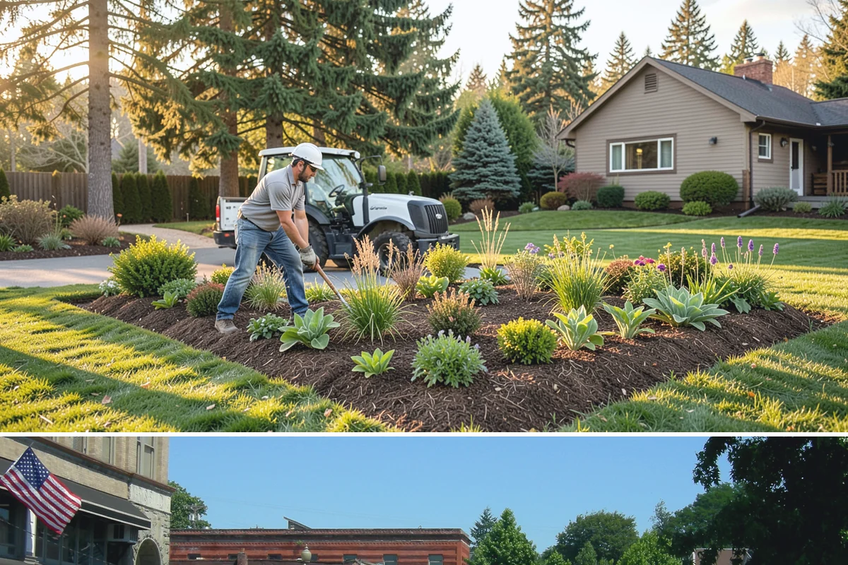 Flagstone Installation in Snohomish, Snohomish County, WA - Best installed spring through fall when dry-set joints can settle, though sheltered paths can be built during drier winter breaks.
