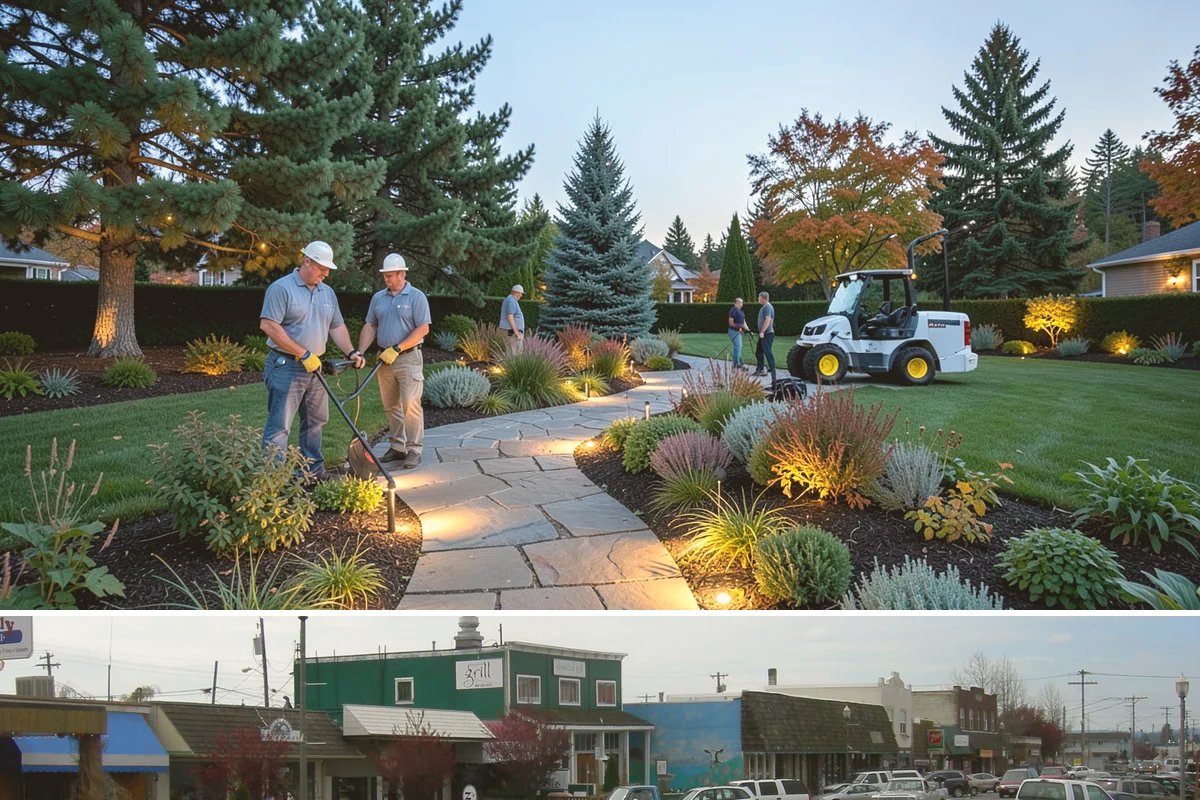 Flagstone Installation in Stanwood, Snohomish County, WA - Best installed spring through fall when dry-set joints can settle, though sheltered paths can be built during drier winter breaks.