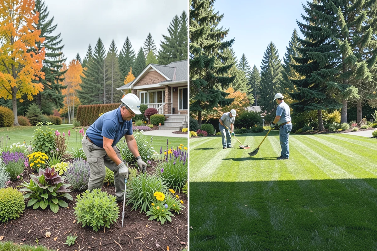 Flagstone Installation in Sumner, Pierce County, WA - Plan the layout and confirm drainage direction