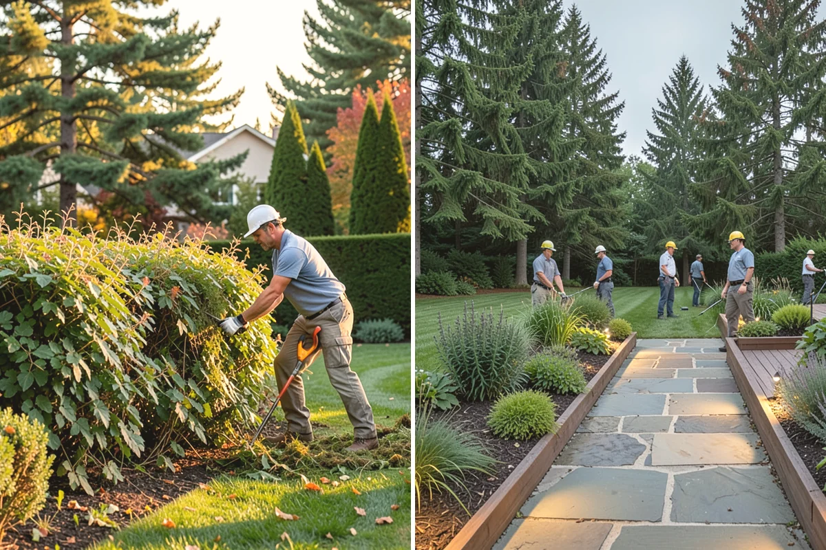 Flagstone Installation in Tukwila, King County, WA - Plan the layout and confirm drainage direction