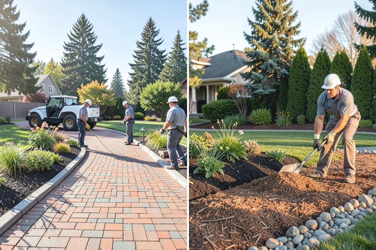 Flagstone Installation in Wilkeson, Pierce County, WA - Plan the layout and confirm drainage direction