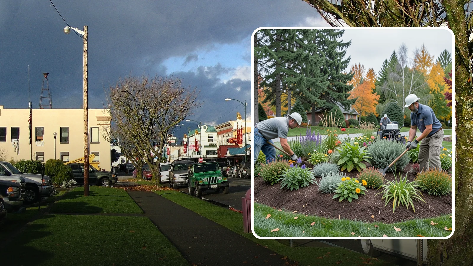Flower Bed Design in Arlington, Snohomish County, WA - Thoughtfully designed flower beds with color, texture, and bloom timing planned for year-round interest.