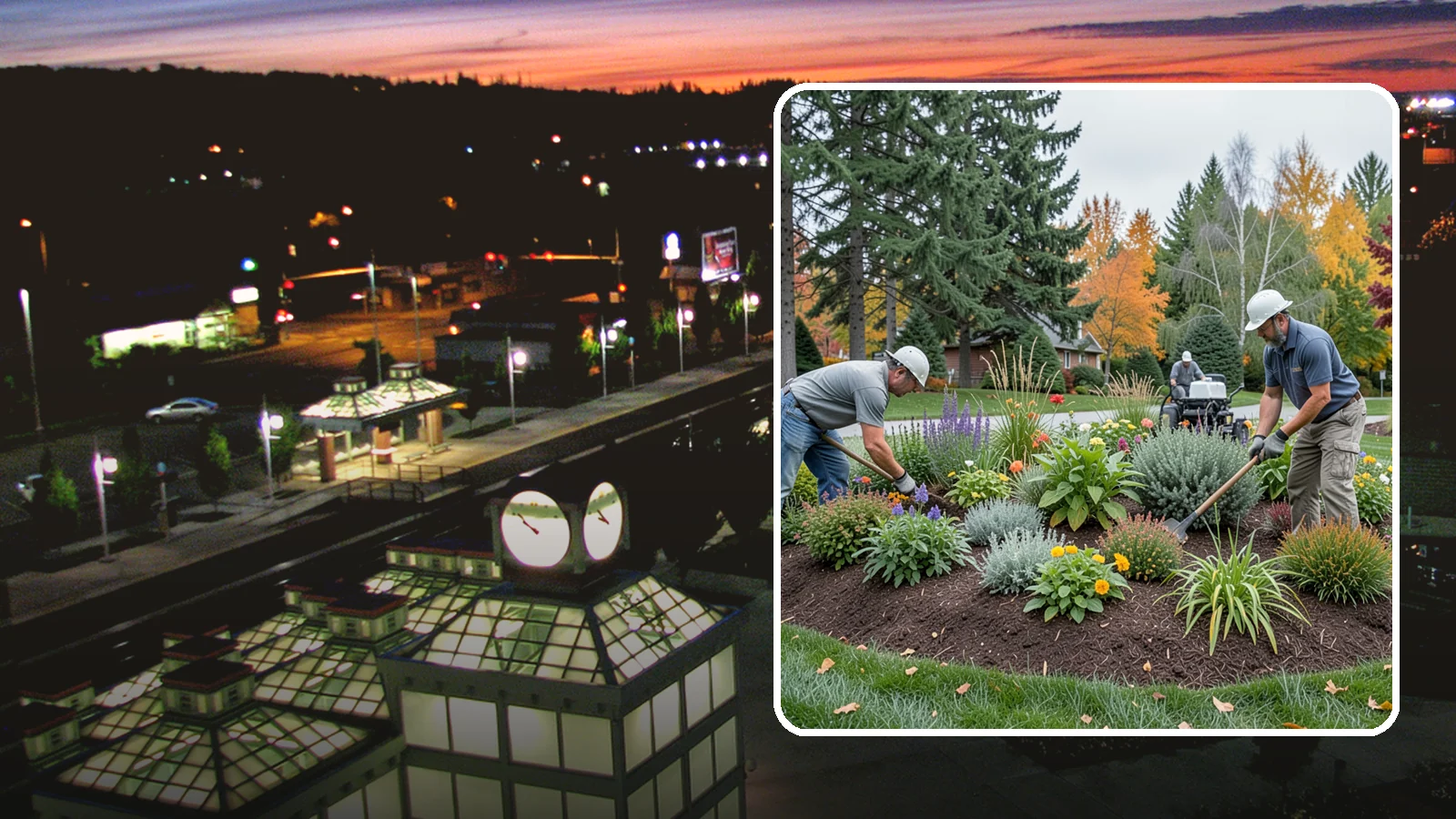 Flower Bed Design in Auburn, King County, WA - Thoughtfully designed flower beds with color, texture, and bloom timing planned for year-round interest.