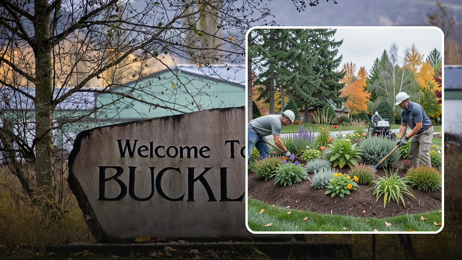 Flower Bed Design in Buckley, Pierce County, WA - Thoughtfully designed flower beds with color, texture, and bloom timing planned for year-round interest.