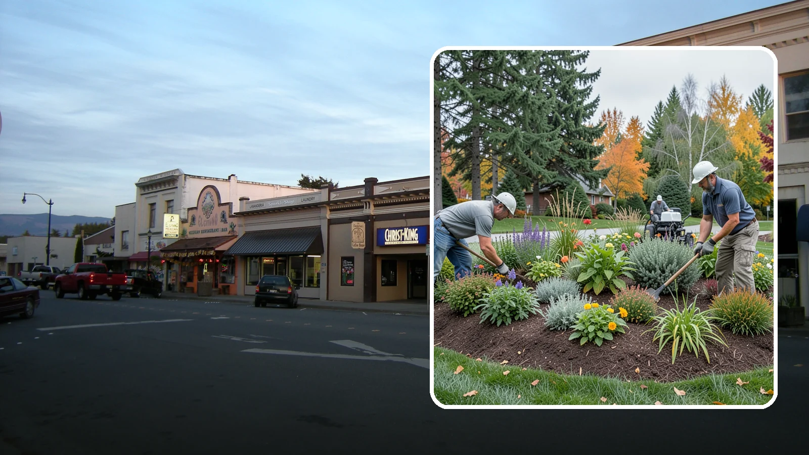 Flower Bed Design in Burlington, Skagit County, WA - Thoughtfully designed flower beds with color, texture, and bloom timing planned for year-round interest.