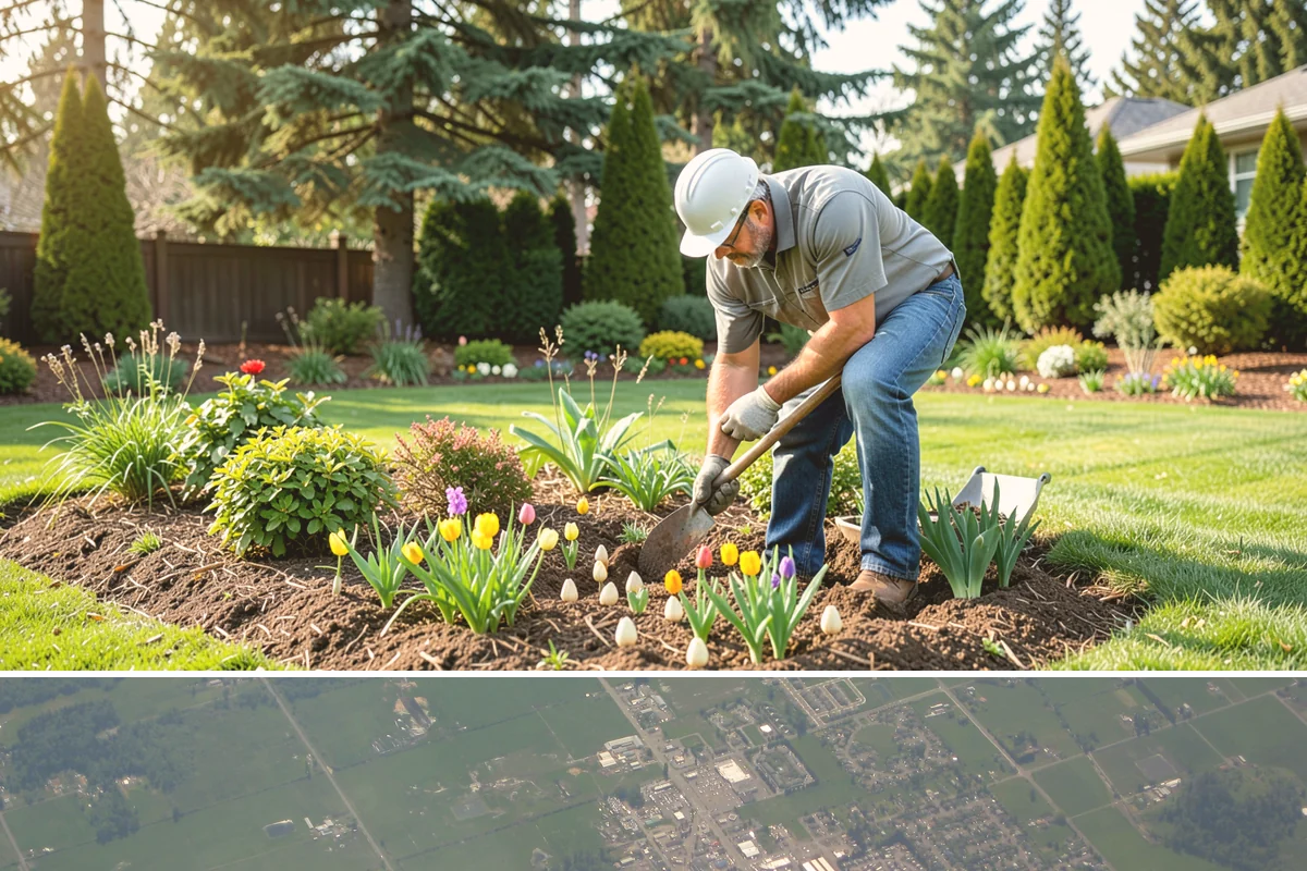 Flower Bed Design in Enumclaw, King County, WA - Design any time