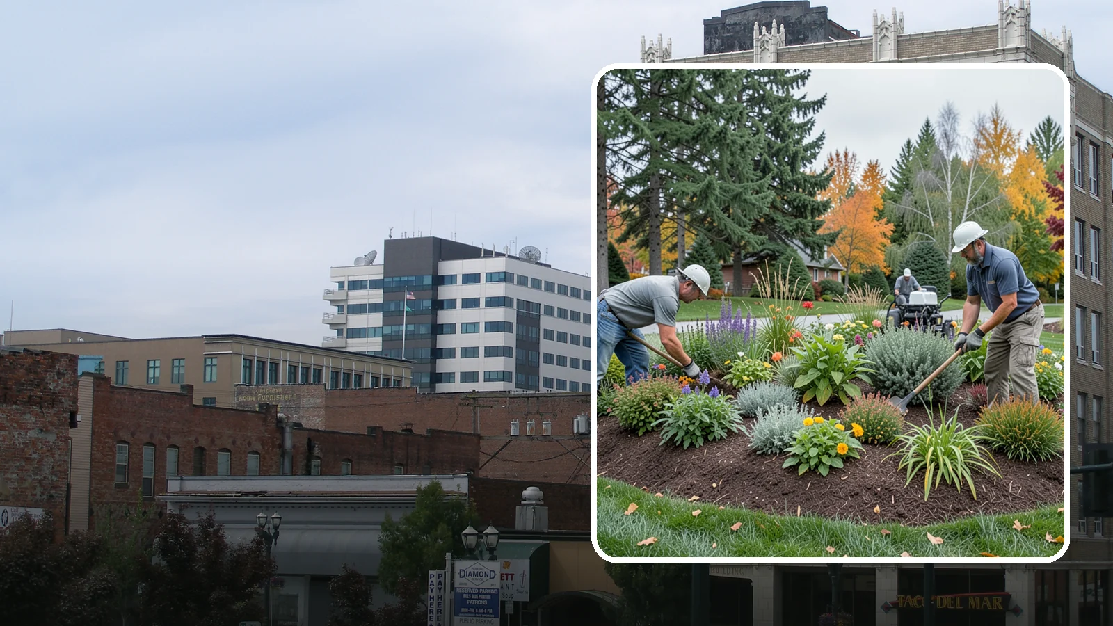 Flower Bed Design in Everett, Snohomish County, WA - Thoughtfully designed flower beds with color, texture, and bloom timing planned for year-round interest.