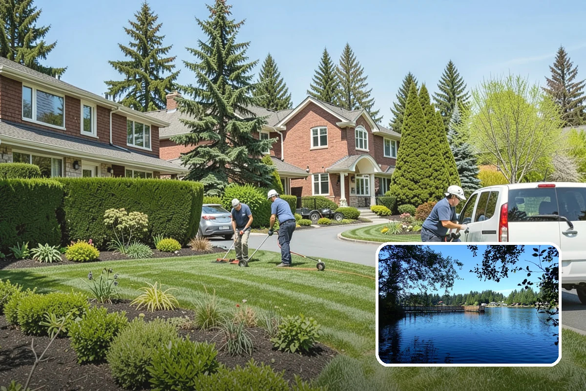 Flower Bed Design in Federal Way, King County, WA - Planned color and texture, not random planting