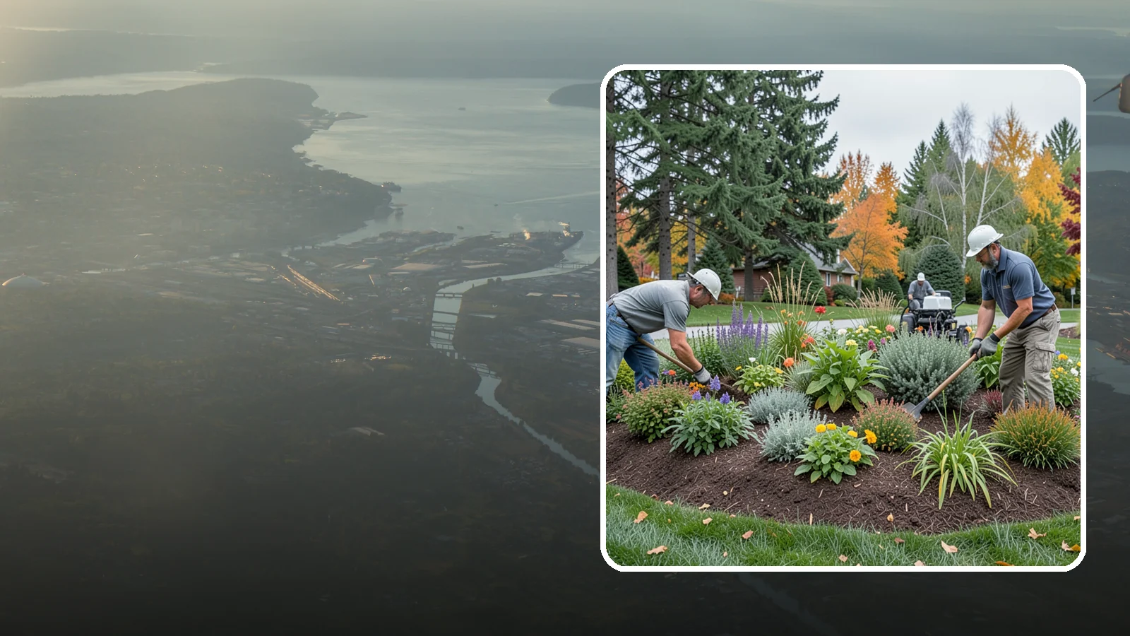 Flower Bed Design in Fife, Pierce County, WA - Thoughtfully designed flower beds with color, texture, and bloom timing planned for year-round interest.
