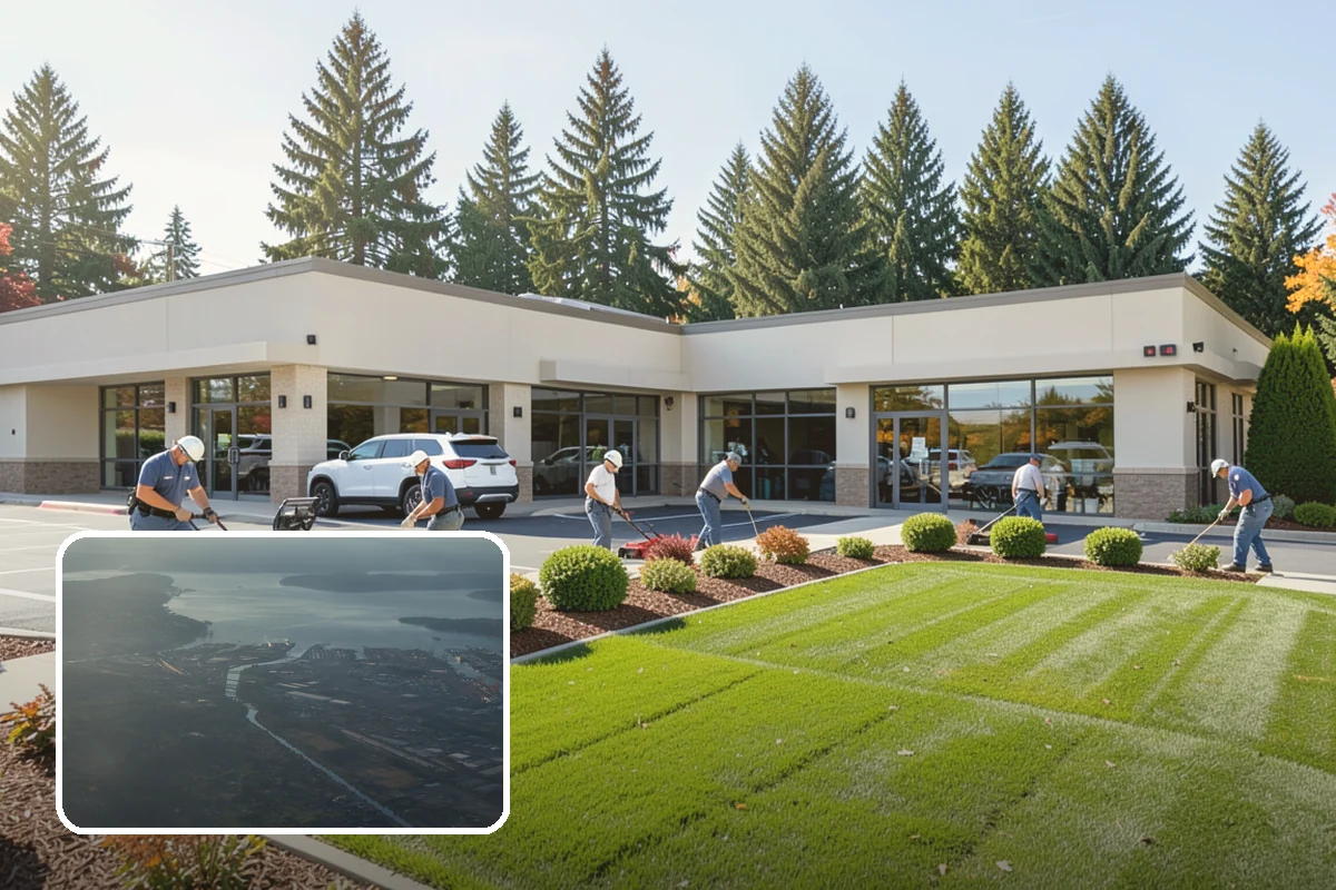 Flower Bed Design in Fife, Pierce County, WA - Planned color and texture, not random planting