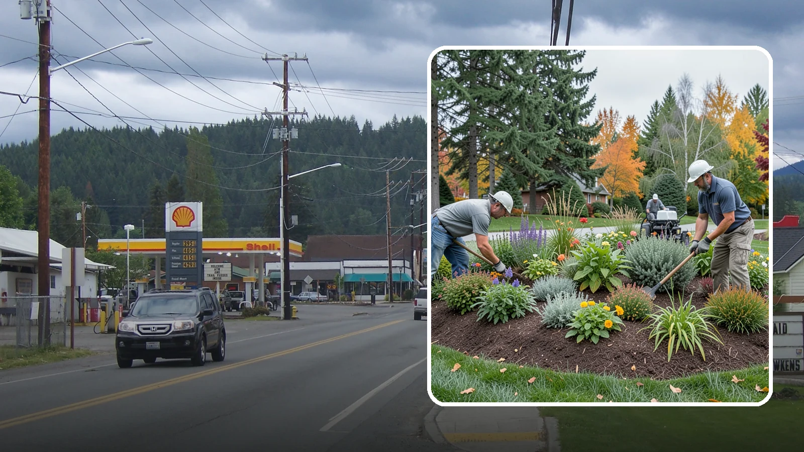 Flower Bed Design in Granite Falls, Snohomish County, WA - Thoughtfully designed flower beds with color, texture, and bloom timing planned for year-round interest.