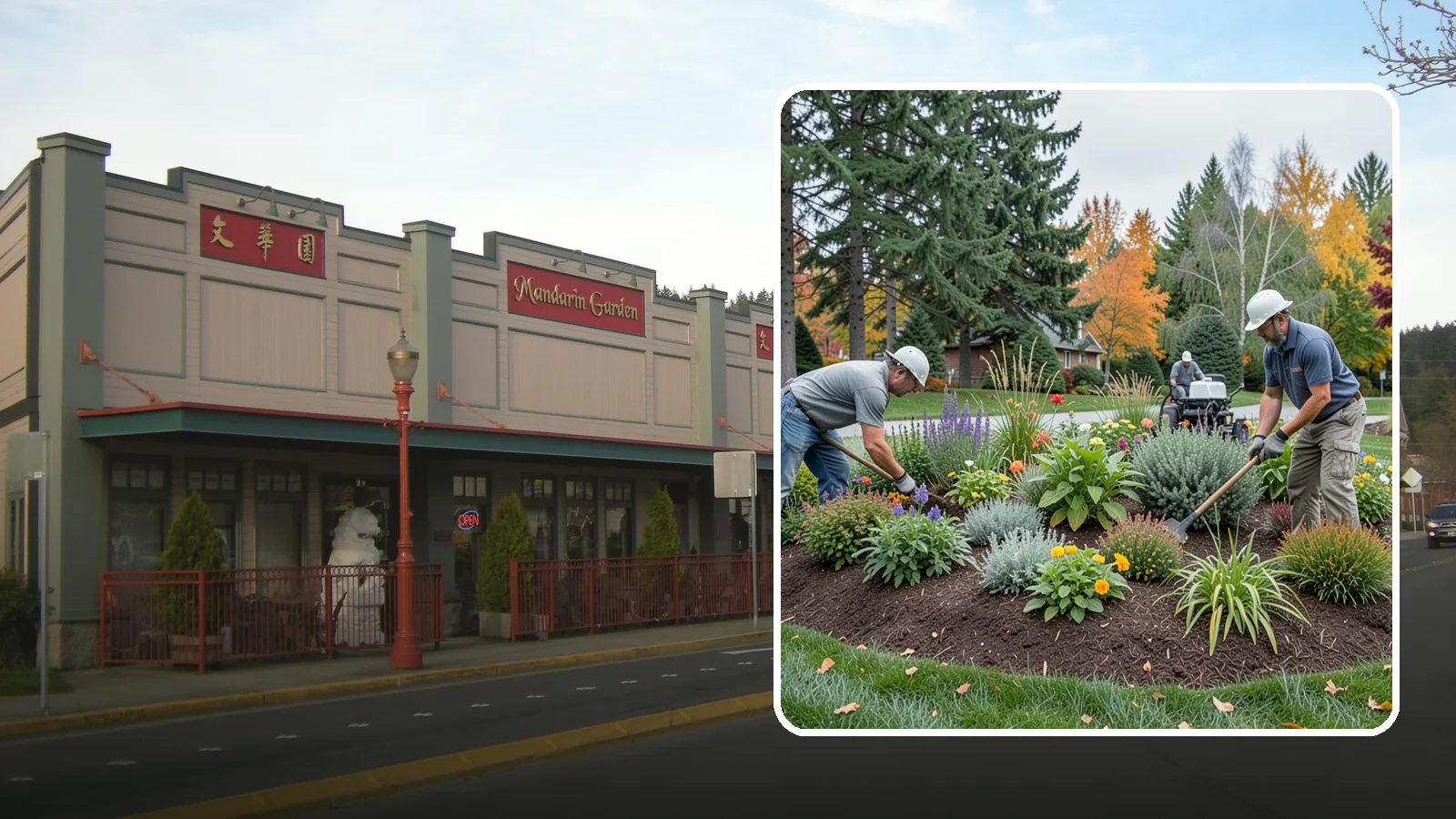 Flower Bed Design in Issaquah, King County, WA - Thoughtfully designed flower beds with color, texture, and bloom timing planned for year-round interest.