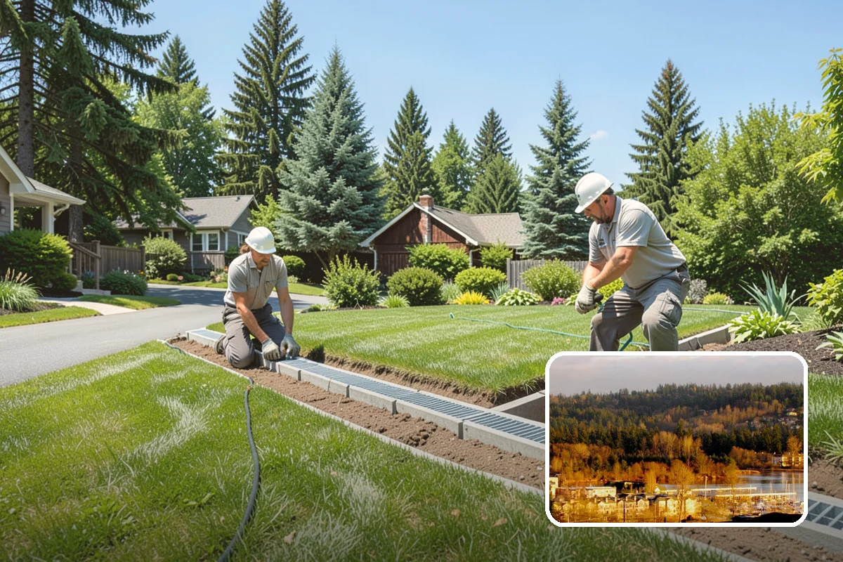Flower Bed Design in Kenmore, King County, WA - Planned color and texture, not random planting
