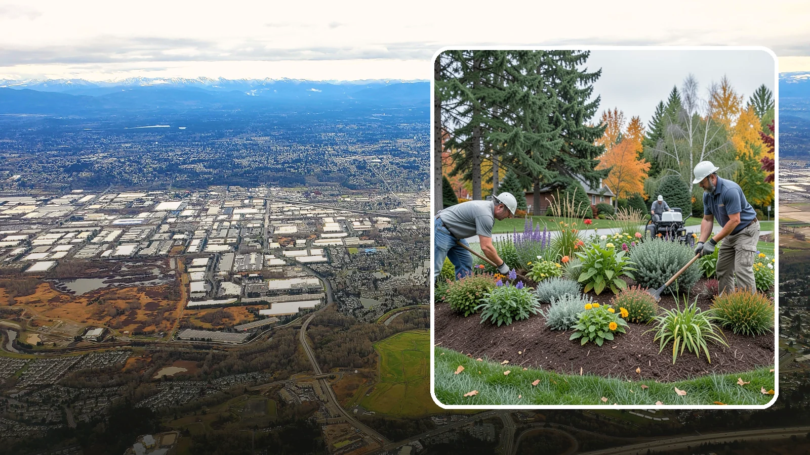 Flower Bed Design in Kent, King County, WA - Thoughtfully designed flower beds with color, texture, and bloom timing planned for year-round interest.