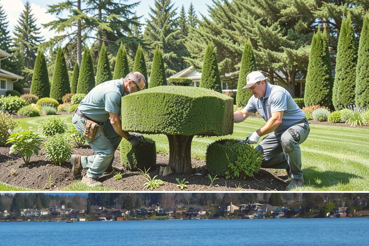 Flower Bed Design in Lake Stevens, Snohomish County, WA - Design any time