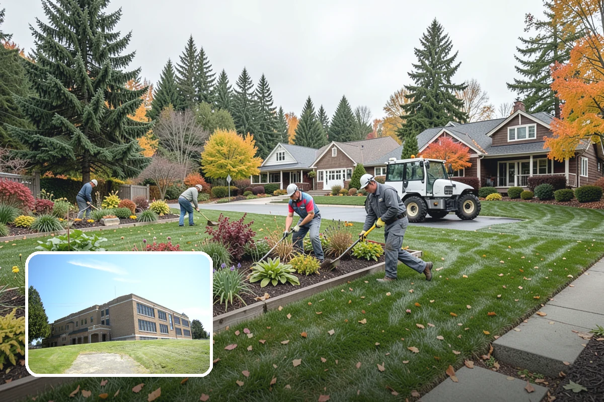Flower Bed Design in Maple Valley, King County, WA - Planned color and texture, not random planting