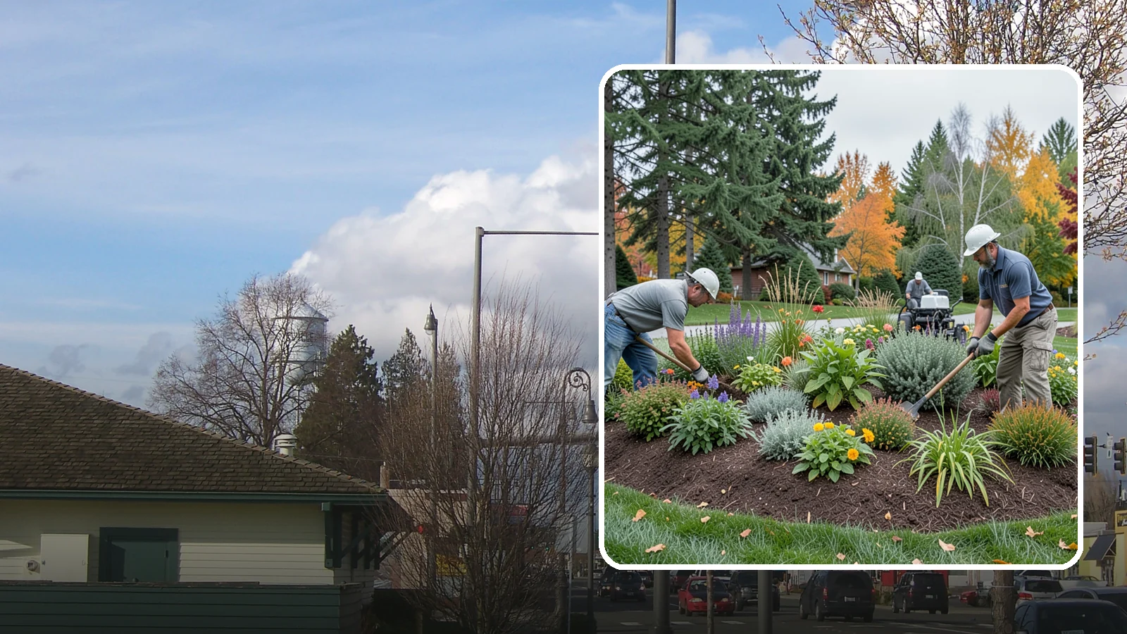 Flower Bed Design in Marysville, Snohomish County, WA - Thoughtfully designed flower beds with color, texture, and bloom timing planned for year-round interest.
