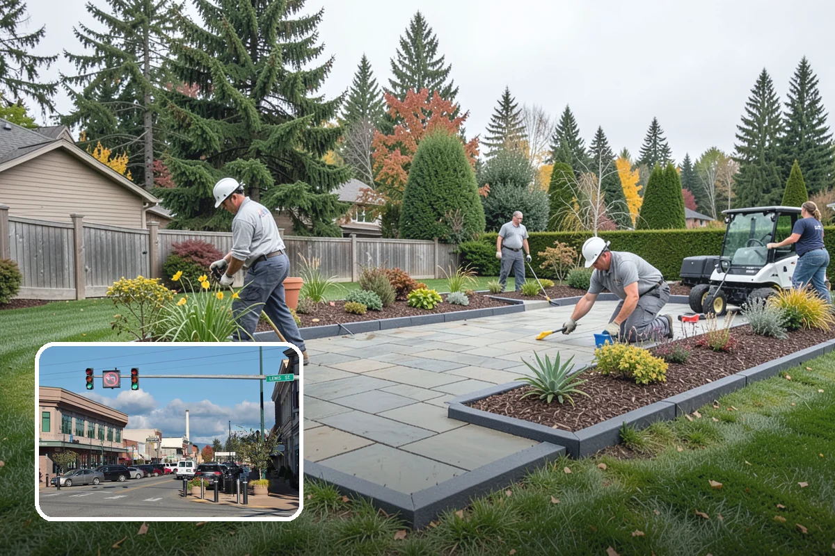 Flower Bed Design in Monroe, Snohomish County, WA - Planned color and texture, not random planting