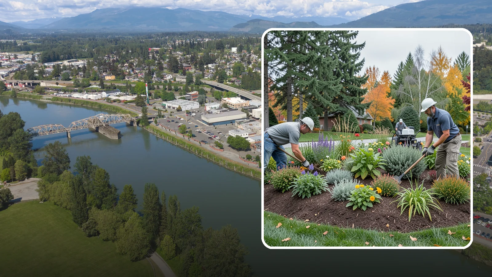 Flower Bed Design in Mount Vernon, Skagit County, WA - Thoughtfully designed flower beds with color, texture, and bloom timing planned for year-round interest.