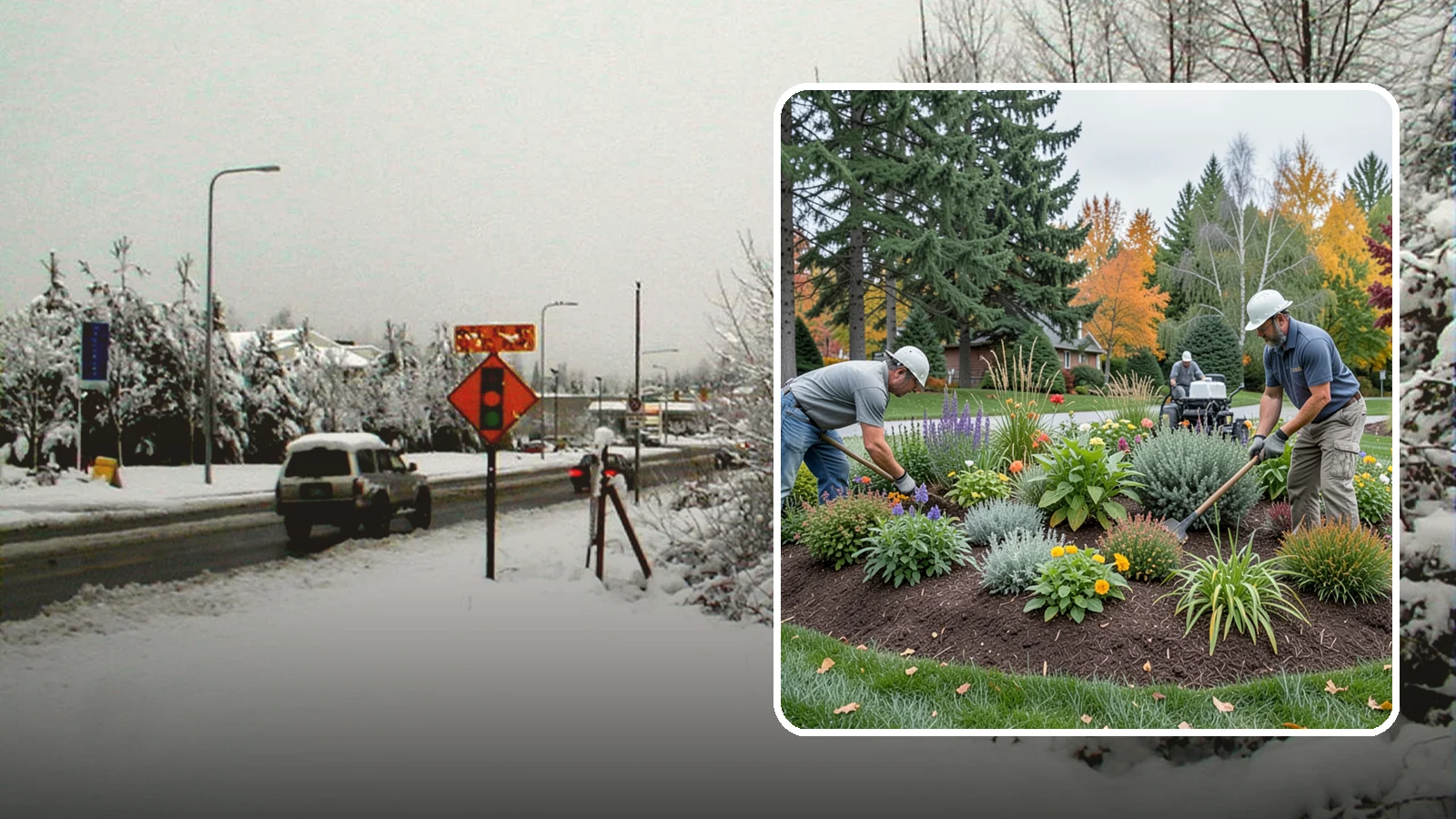 Flower Bed Design in Newcastle, King County, WA - Thoughtfully designed flower beds with color, texture, and bloom timing planned for year-round interest.
