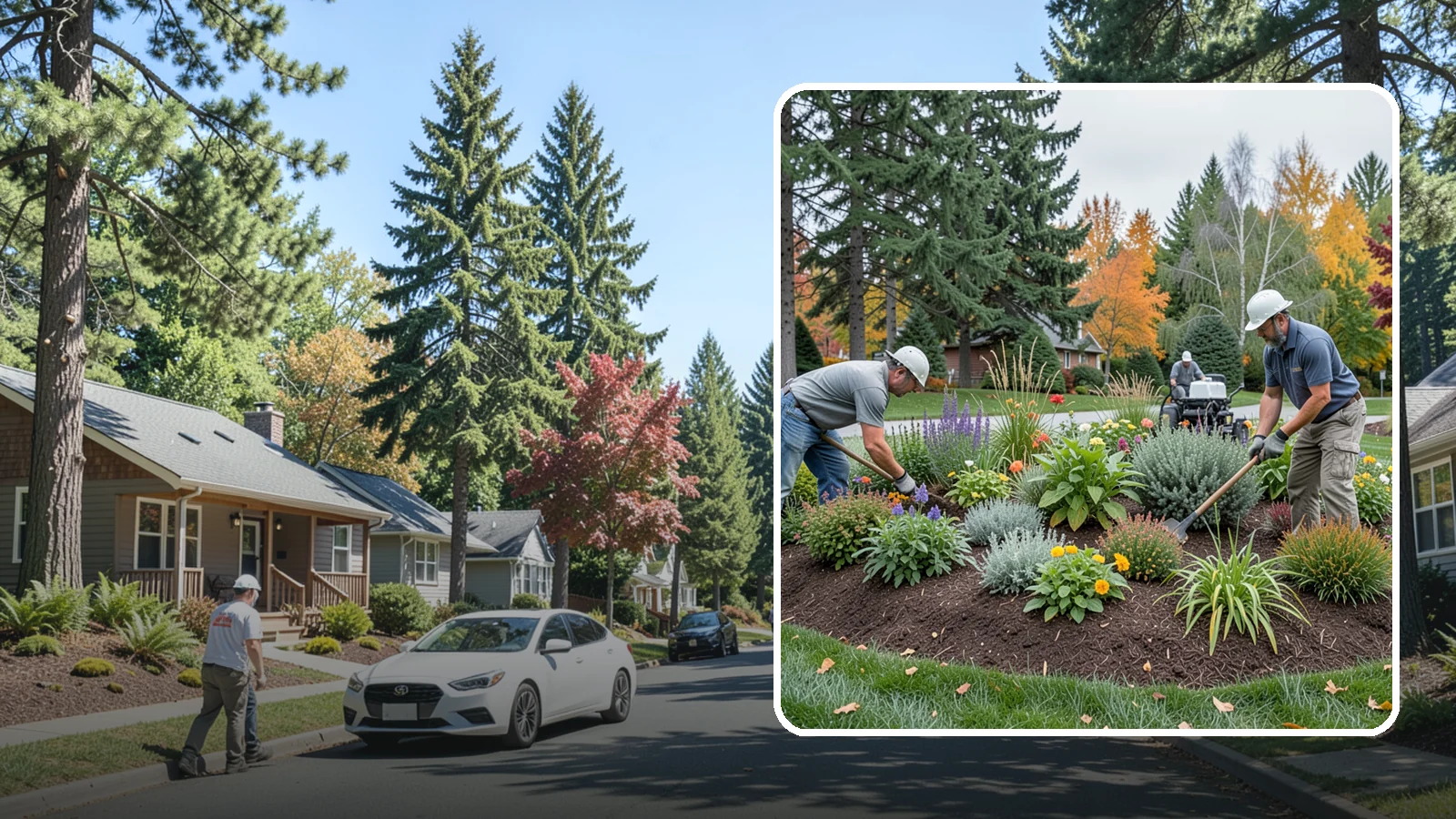 Flower Bed Design in Orting, Pierce County, WA - Thoughtfully designed flower beds with color, texture, and bloom timing planned for year-round interest.