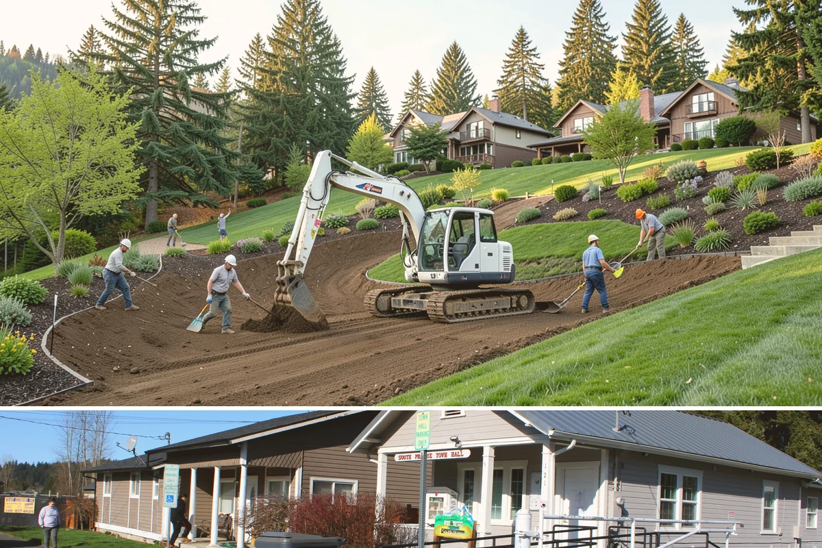 Flower Bed Design in South Prairie, Pierce County, WA - Design any time