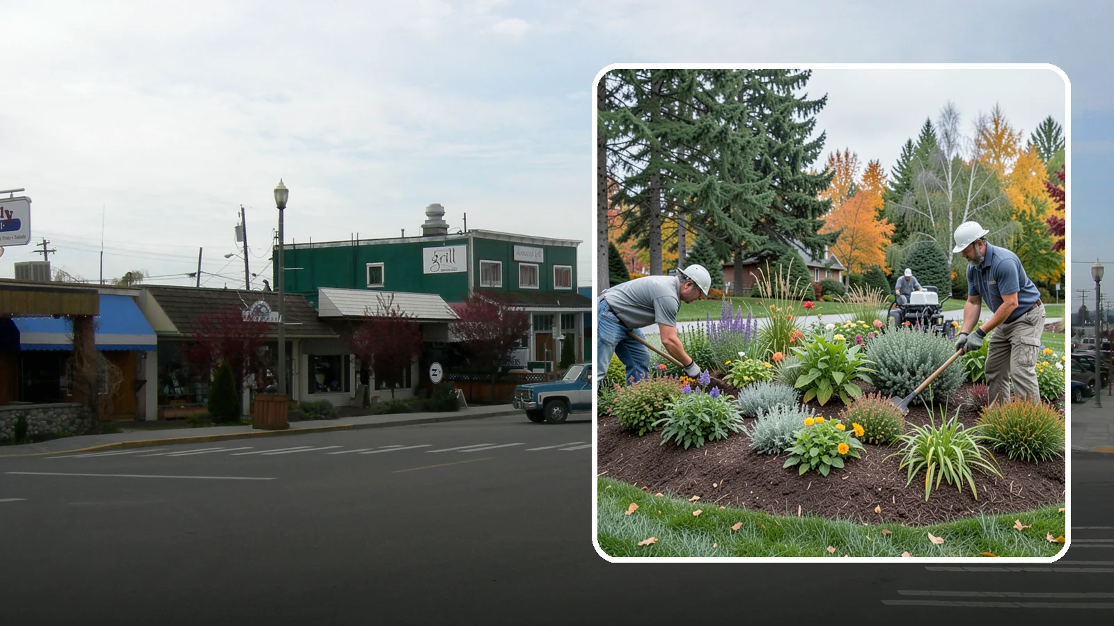Flower Bed Design in Stanwood, Snohomish County, WA - Thoughtfully designed flower beds with color, texture, and bloom timing planned for year-round interest.