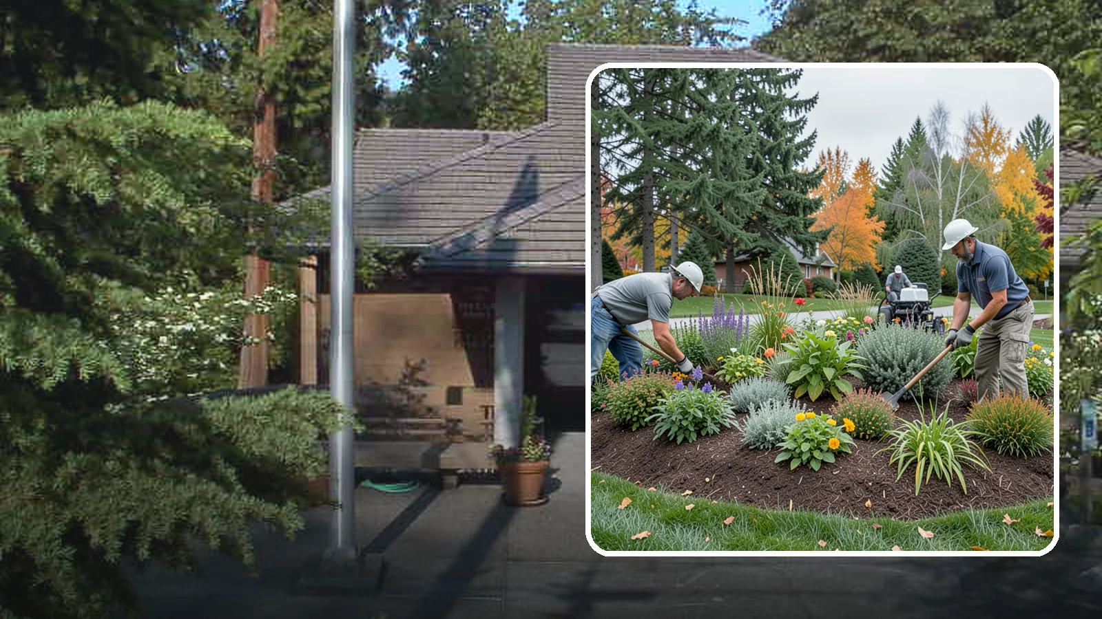 Flower Bed Design in Yarrow Point, King County, WA - Thoughtfully designed flower beds with color, texture, and bloom timing planned for year-round interest.