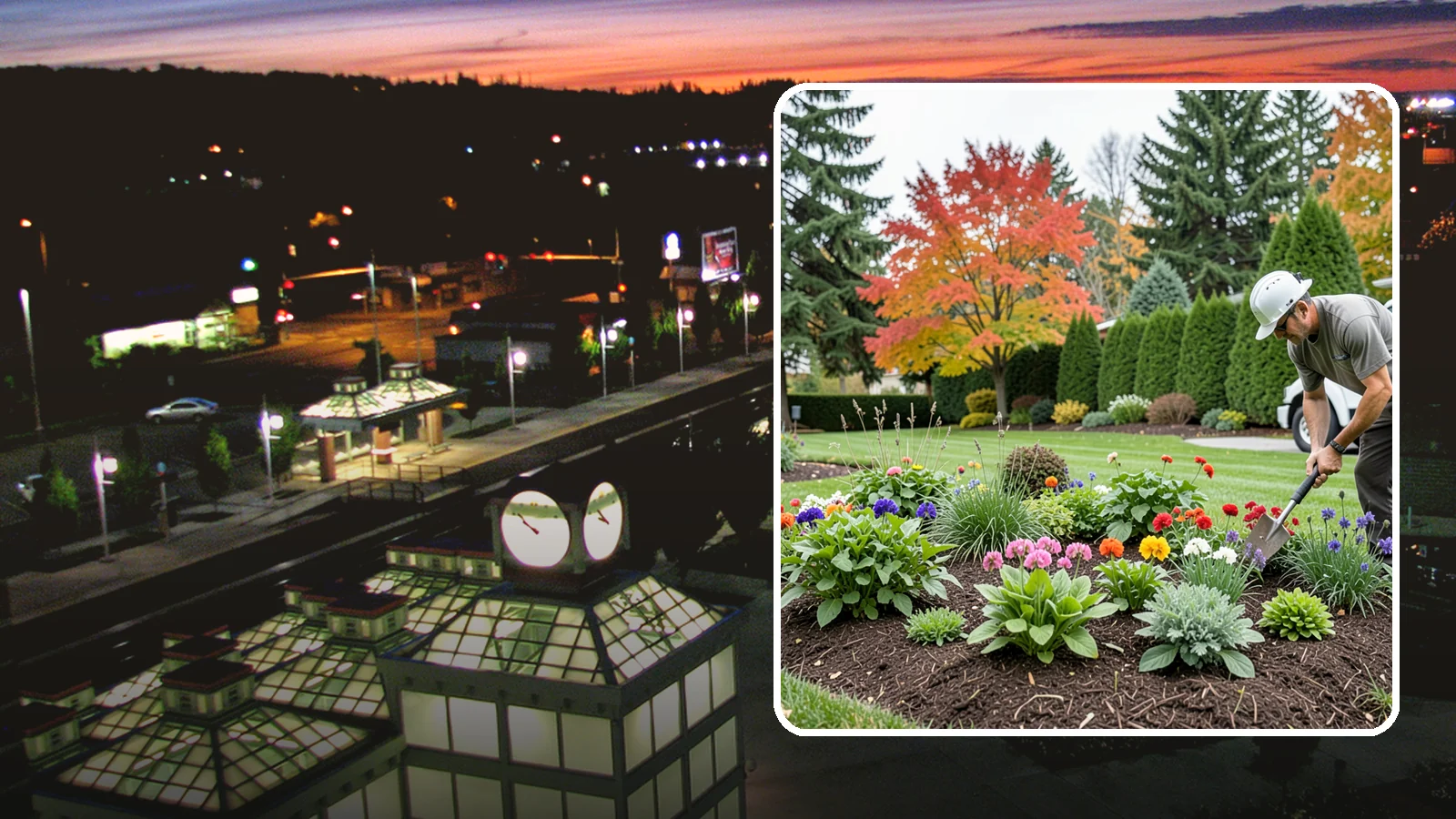 Flower Planting in Auburn, King County, WA - We design and install vibrant flower beds that bloom beautifully through the Northwest growing season.