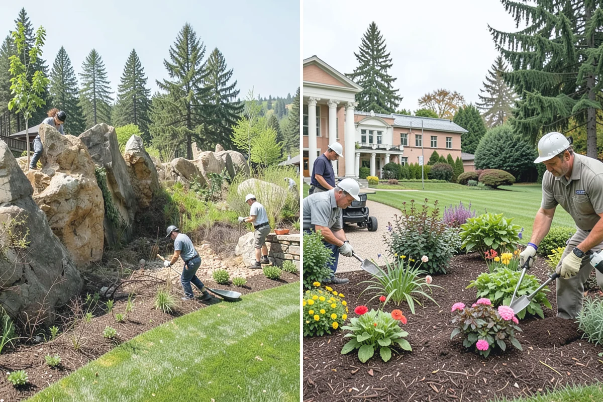 Flower Planting in Darrington, Snohomish County, WA - Plan a color palette and bloom-succession scheme
