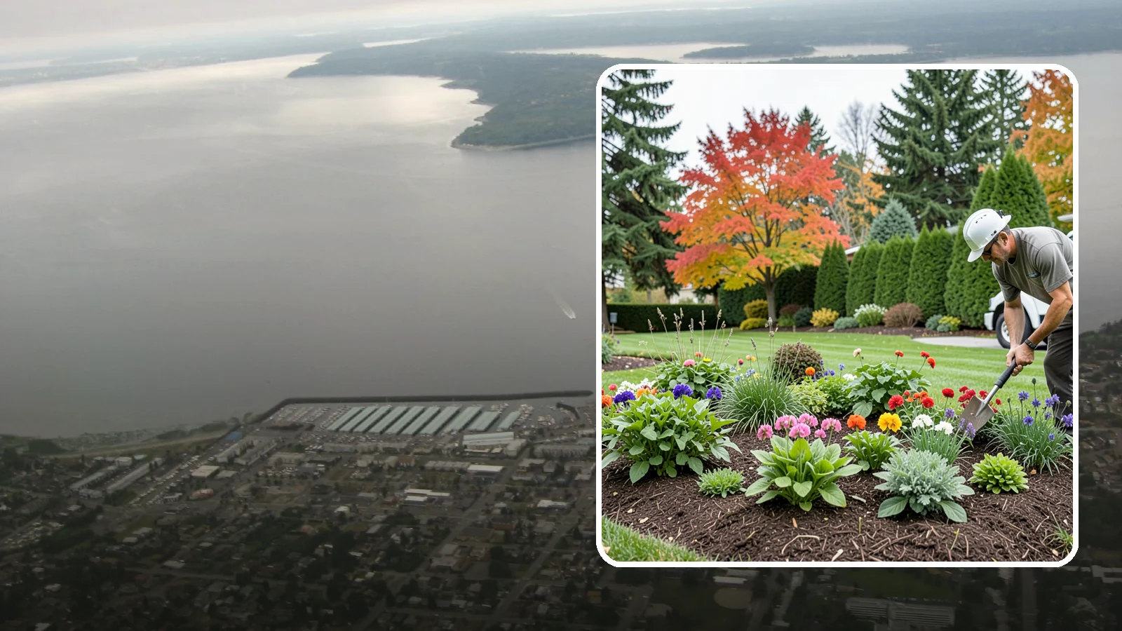 Flower Planting in Des Moines, King County, WA - We design and install vibrant flower beds that bloom beautifully through the Northwest growing season.