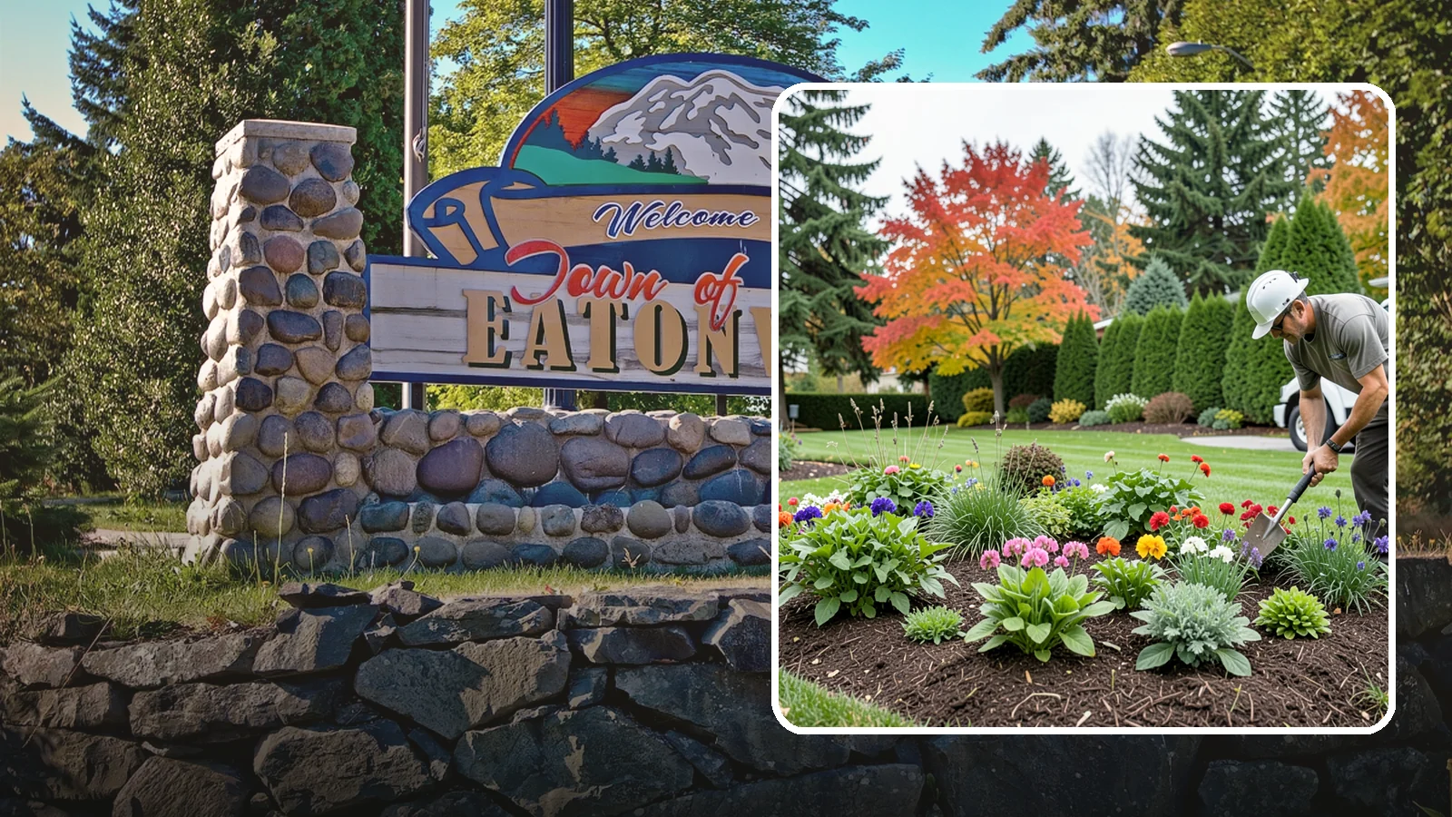 Flower Planting in Eatonville, Pierce County, WA - We design and install vibrant flower beds that bloom beautifully through the Northwest growing season.