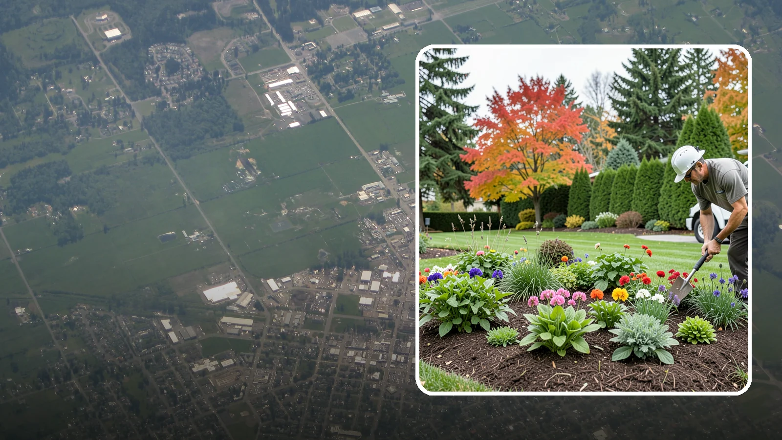 Flower Planting in Enumclaw, King County, WA - We design and install vibrant flower beds that bloom beautifully through the Northwest growing season.