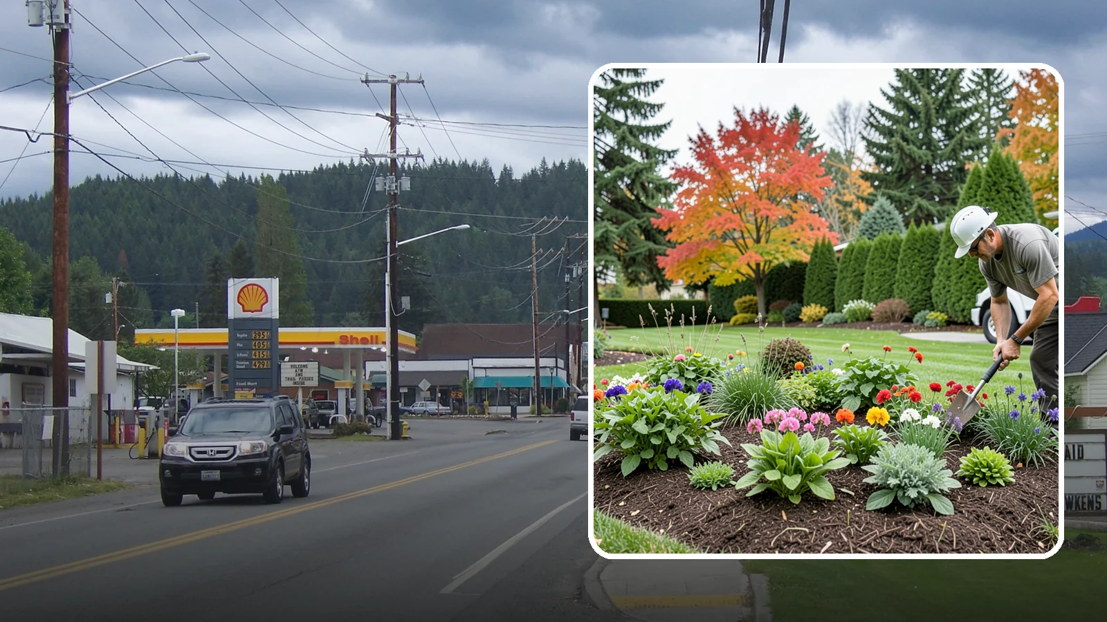 Flower Planting in Granite Falls, Snohomish County, WA - We design and install vibrant flower beds that bloom beautifully through the Northwest growing season.