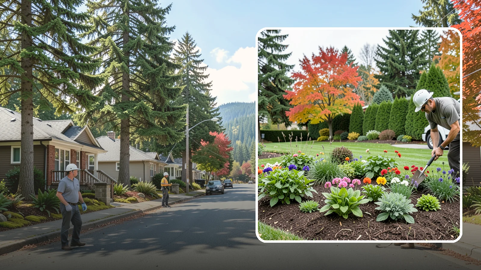 Flower Planting in Hunts Point, King County, WA - We design and install vibrant flower beds that bloom beautifully through the Northwest growing season.