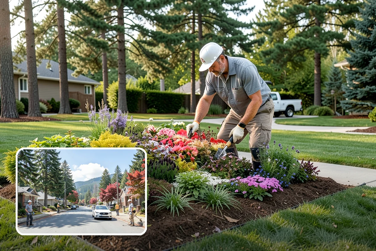 Flower Planting in Hunts Point, King County, WA - Season-long color tailored to Northwest bloom cycles