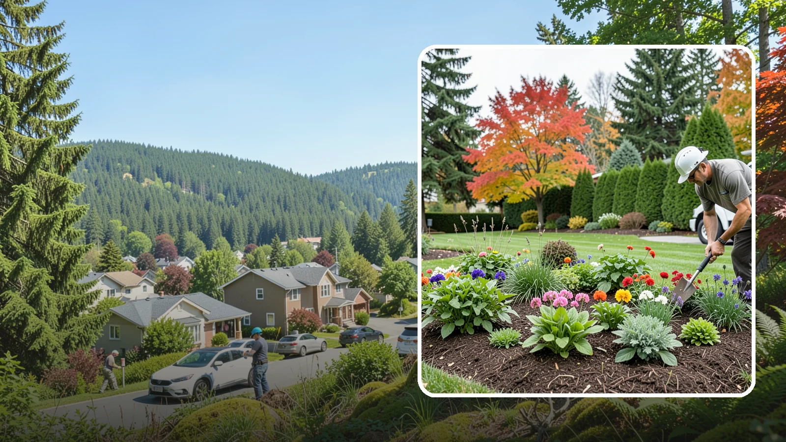Flower Planting in Index, Snohomish County, WA - We design and install vibrant flower beds that bloom beautifully through the Northwest growing season.