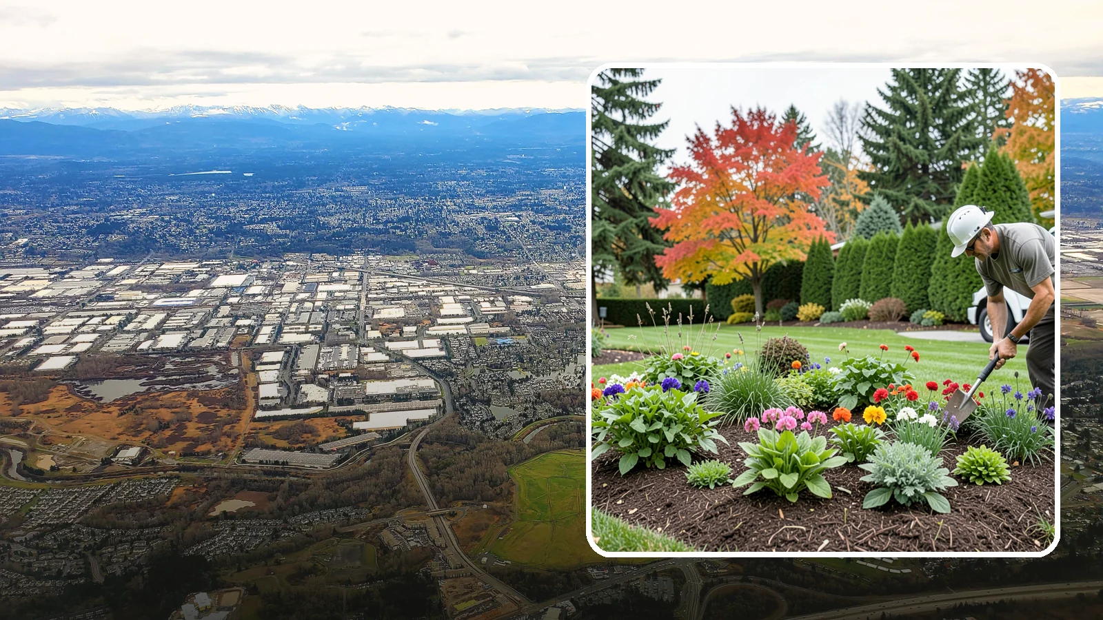 Flower Planting in Kent, King County, WA - We design and install vibrant flower beds that bloom beautifully through the Northwest growing season.