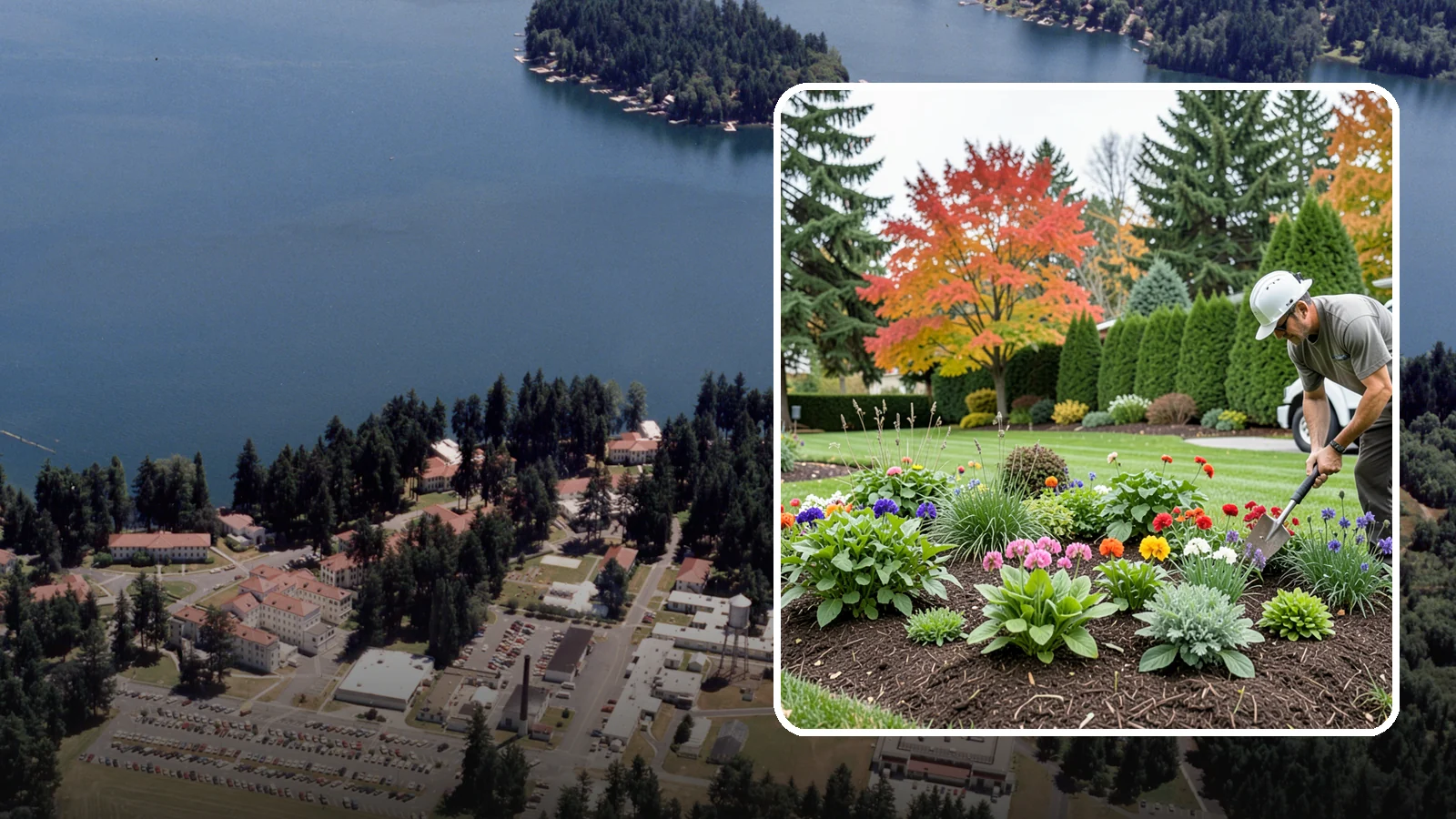 Flower Planting in Lakewood, Pierce County, WA - We design and install vibrant flower beds that bloom beautifully through the Northwest growing season.