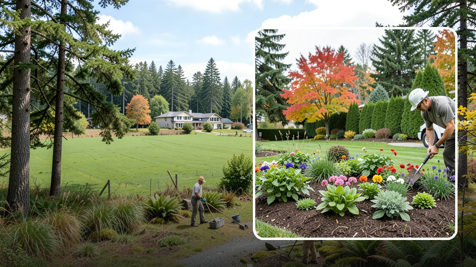 Flower Planting in Lyman, Skagit County, WA - We design and install vibrant flower beds that bloom beautifully through the Northwest growing season.