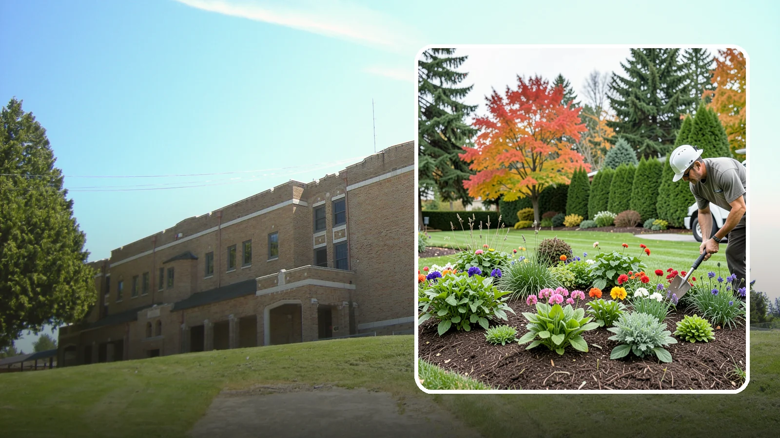 Flower Planting in Maple Valley, King County, WA - We design and install vibrant flower beds that bloom beautifully through the Northwest growing season.