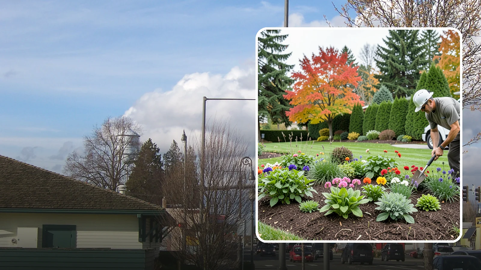 Flower Planting in Marysville, Snohomish County, WA - We design and install vibrant flower beds that bloom beautifully through the Northwest growing season.