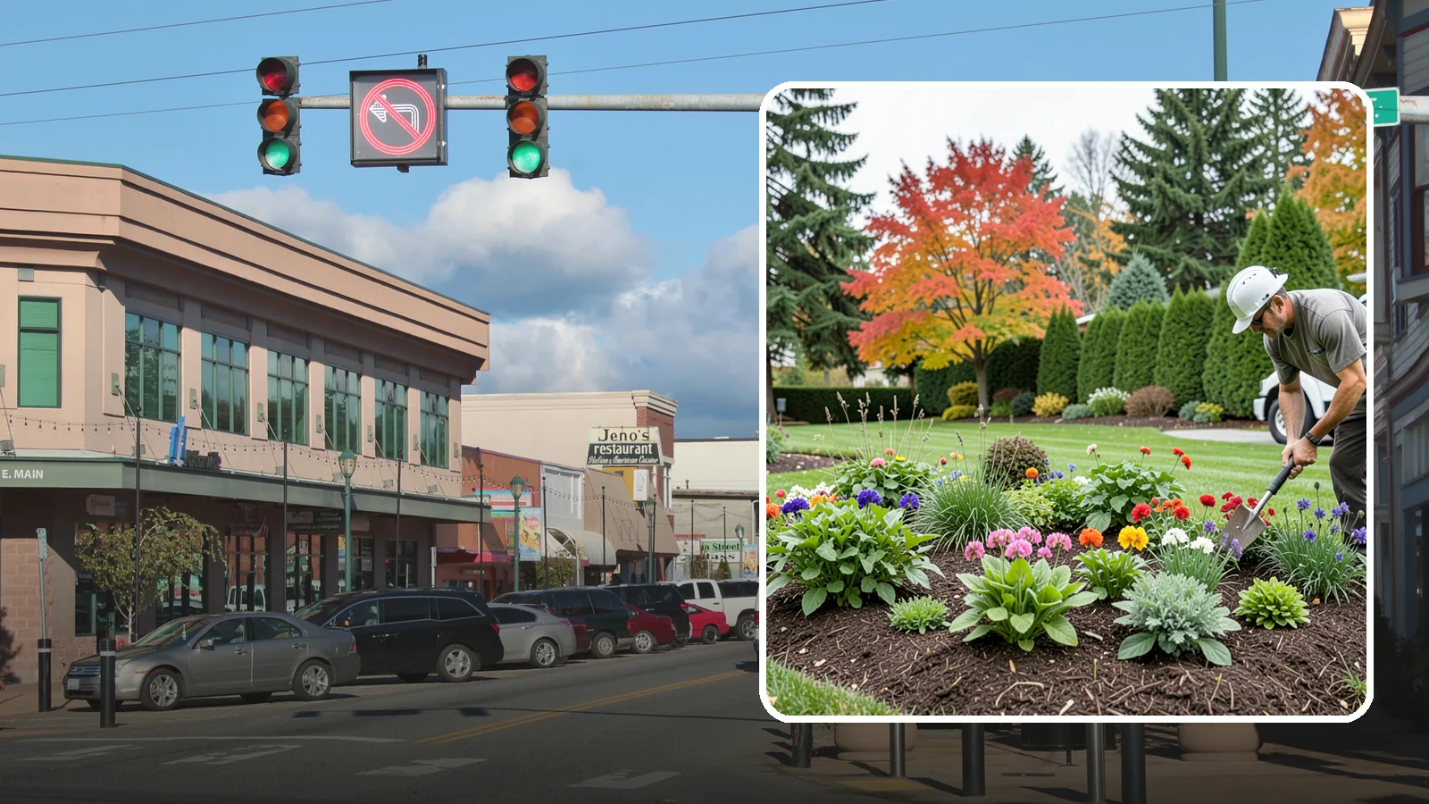 Flower Planting in Monroe, Snohomish County, WA - We design and install vibrant flower beds that bloom beautifully through the Northwest growing season.