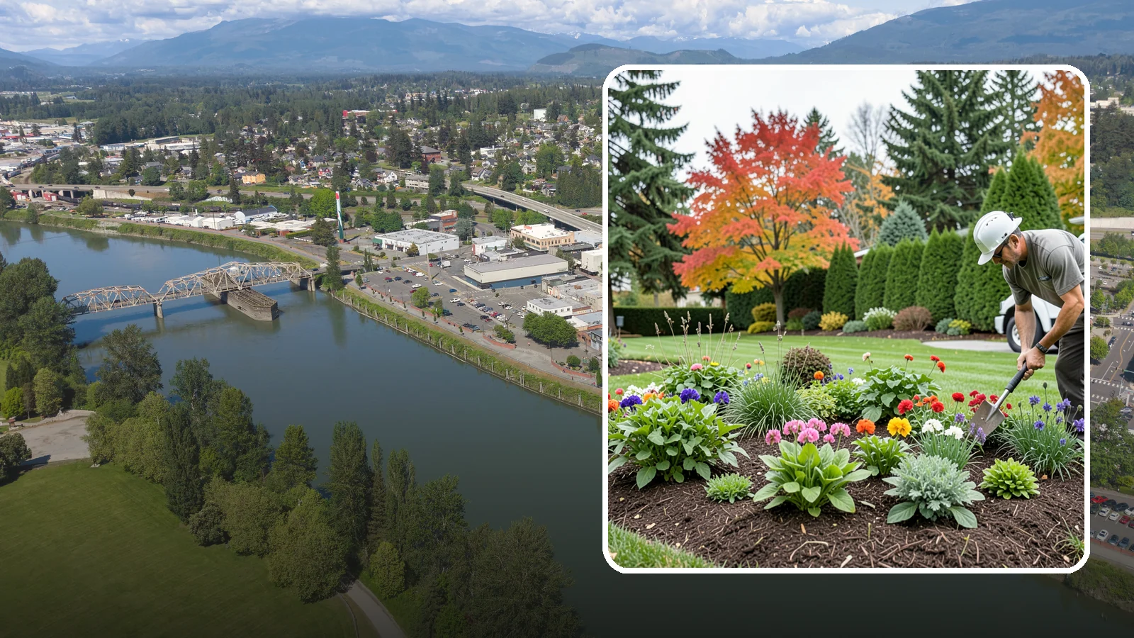 Flower Planting in Mount Vernon, Skagit County, WA - We design and install vibrant flower beds that bloom beautifully through the Northwest growing season.