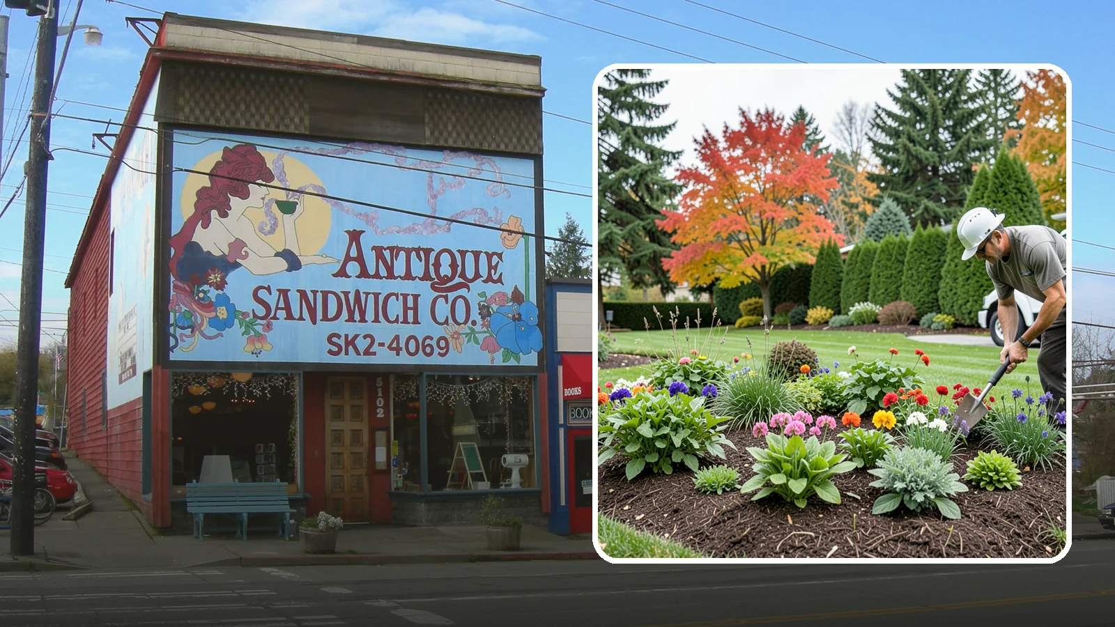 Flower Planting in Ruston, Pierce County, WA - We design and install vibrant flower beds that bloom beautifully through the Northwest growing season.