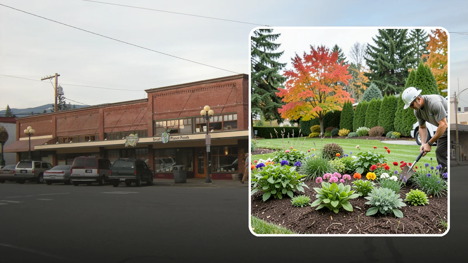 Flower Planting in Sedro-Woolley, Skagit County, WA - We design and install vibrant flower beds that bloom beautifully through the Northwest growing season.