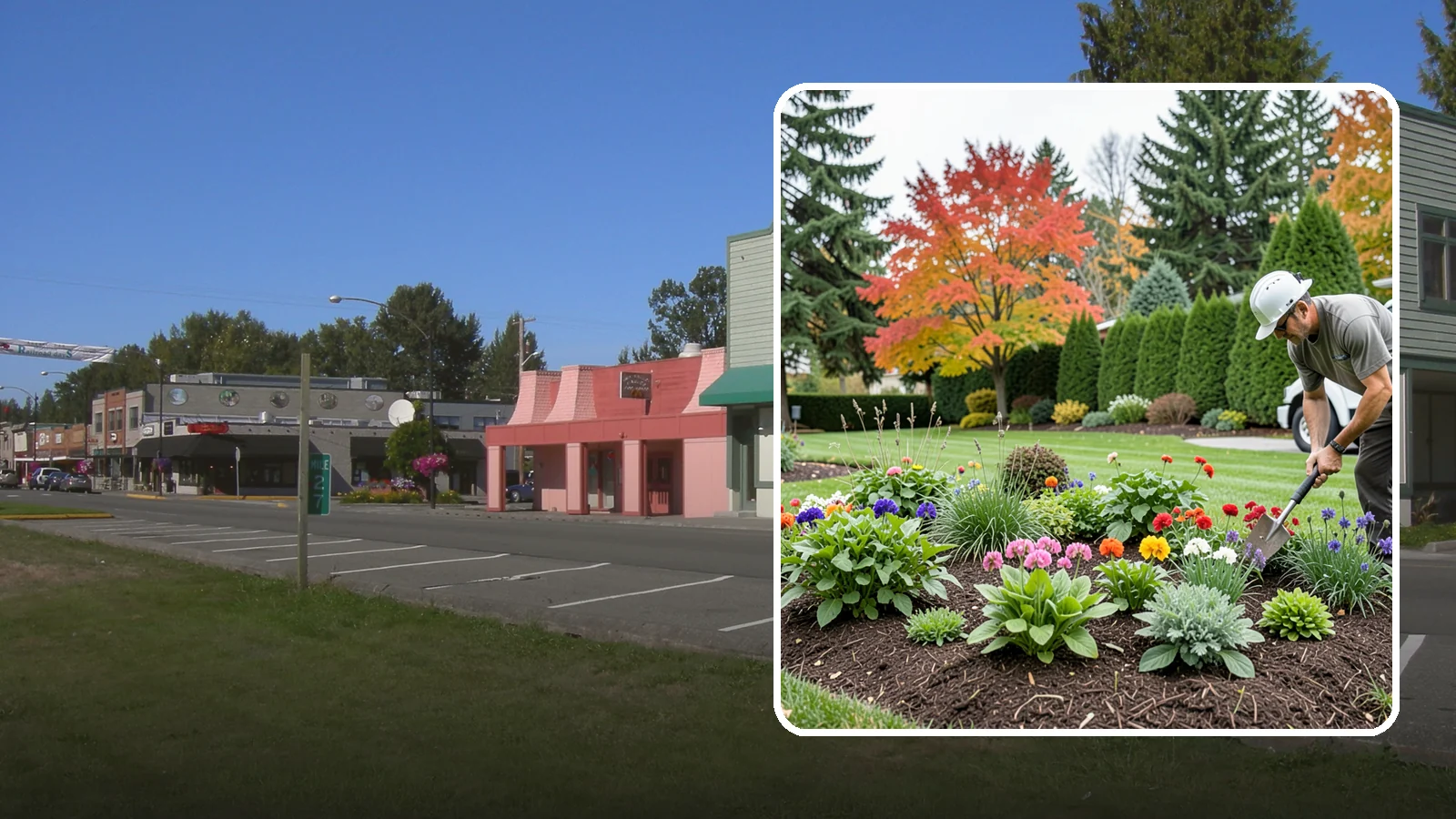 Flower Planting in Snoqualmie, King County, WA - We design and install vibrant flower beds that bloom beautifully through the Northwest growing season.