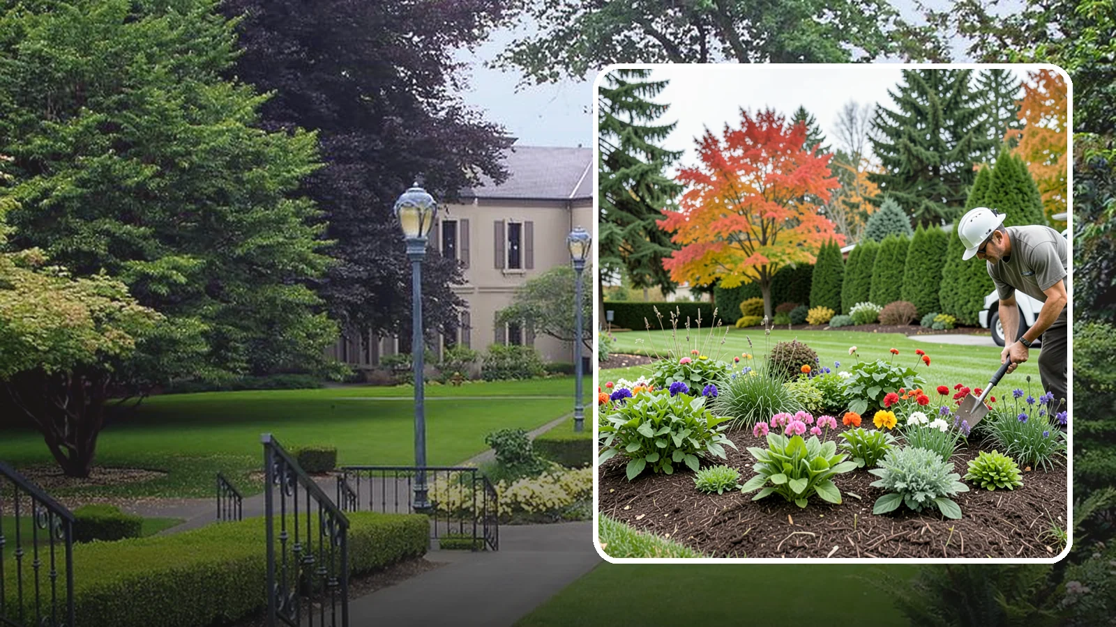 Flower Planting in Woodinville, King County, WA - We design and install vibrant flower beds that bloom beautifully through the Northwest growing season.